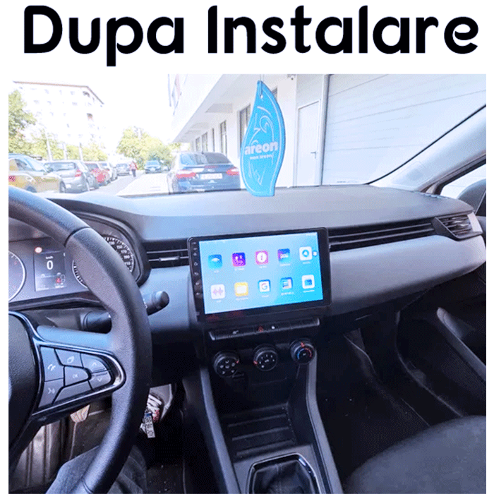 Navigatie dedicata Clio 5, 4GB RAM 64GB ROM, Octacore, Android 14, Display QLED 10", DSP, Carplay&Android Auto, SIM 4G, Ventilator Activ [5]
