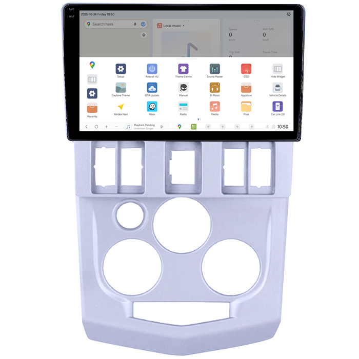 Navigatie dedicata Renault&Dacia 2004-2009 DUDU3, 4GB RAM 64GB ROM, Octacore, Platforma 8581, Android, Display QLED 9", DSP, Carplay&AndroidAuto [3]