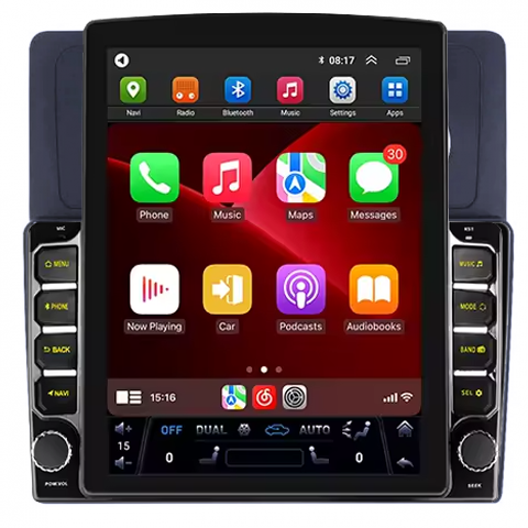 Navigatie dedicata Caddy 2004-Prezent, Tesla Style, 4GB RAM 64GB ROM, Octa Core, Display 9.7” QLED, Carplay&Android Auto, Android 13 [1]