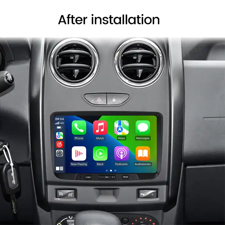 Navigatie dedicata Dacia, 2GB RAM 32 Stocare, Android 12, Display QLED, 8", DSP, Carplay, Android Auto, Internet, Youtube , Waze , WIFI, USB [4]