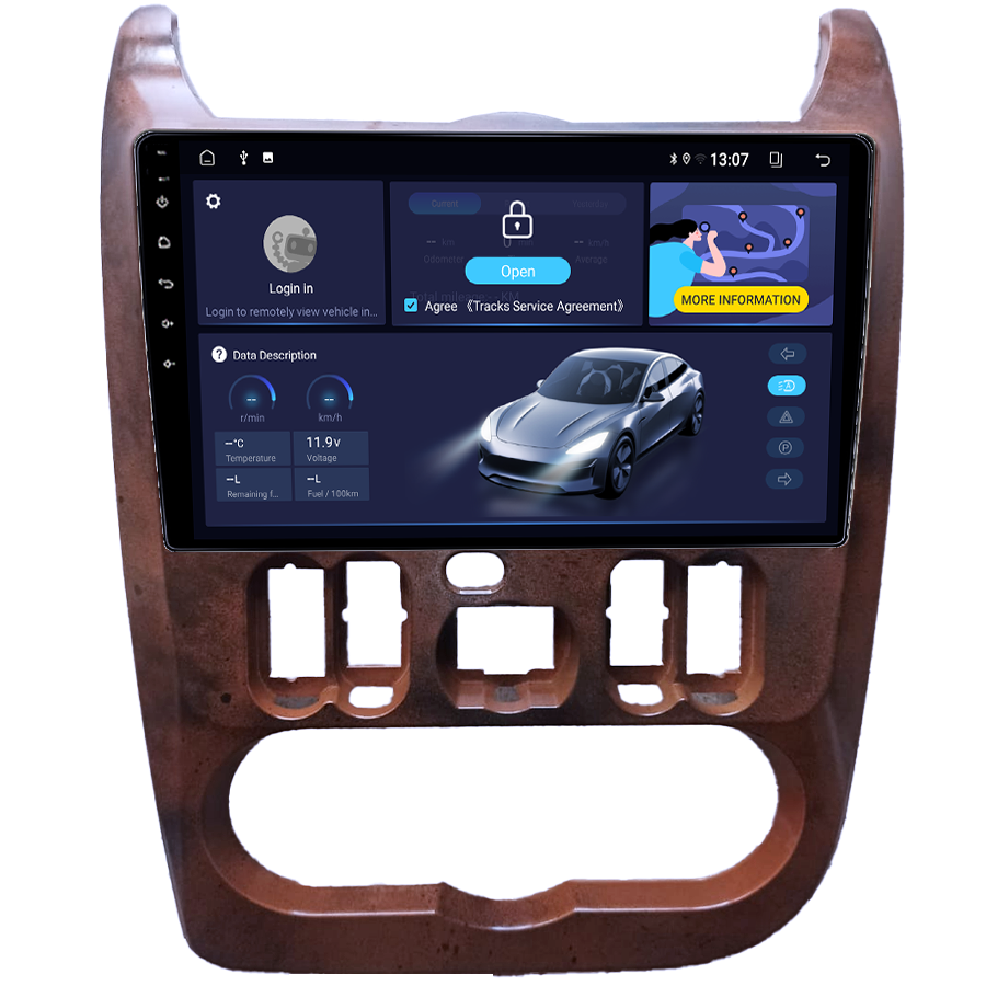 Navigatie dedicata Dacia Logan 2009-2015, 4GB RAM 64GB ROM, Octacore, Android 14, Display QLED 9", DSP, Carplay&Android Auto, SIM 4G, Ventilator Activ [4]