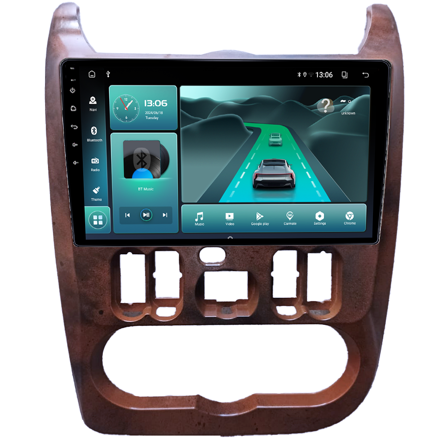 Navigatie dedicata Dacia Logan 2009-2015, 8GB RAM 128GB ROM, Octacore, Platforma TS18, Android 14, Display QLED 9”, Suporta camera 360º, DSP, Carplay&Android Auto, SIM 4G, Ventilator Acti [2]
