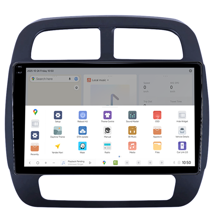 Navigatie dedicata Dacia Spring dupa 2021 DUDU3, 4GB RAM 64GB ROM, Octacore, Platforma 8581, Android, Display QLED 10", DSP, Carplay&AndroidAuto [3]