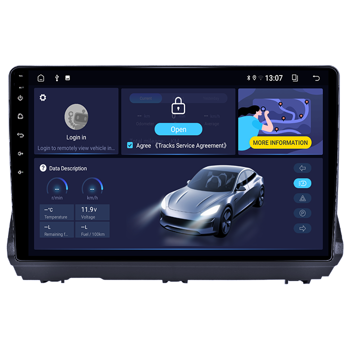 Navigatie dedicata Dacia Logan 3 2021-2023, 4GB RAM 32GB ROM, Octacore, Android 14, Display QLED 9", DSP, Carplay&Android Auto, SIM 4G, Bluetooth, Ventilator Activ [4]