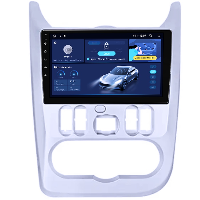 Navigatie dedicata Dacia&Renault, • 8GB RAM 128GB ROM, Octacore, Platforma 7862, Android 14, Display QLED 9”, Suporta camera 360º, DSP, Carplay&Android Auto, SIM 4G, Ventilator Activ [2]