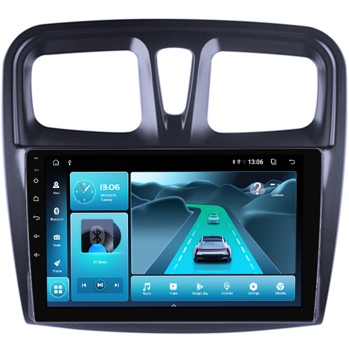 Navigatie dedicata Dacia Logan, Stepway 2 2012-2019, 8GB RAM 128GB ROM, Octacore, Platforma 7862, Android 14, Display QLED 10”, Suporta camera 360º, DSP, Carplay&Android Auto, SIM 4G, Ventilator Activ [4]