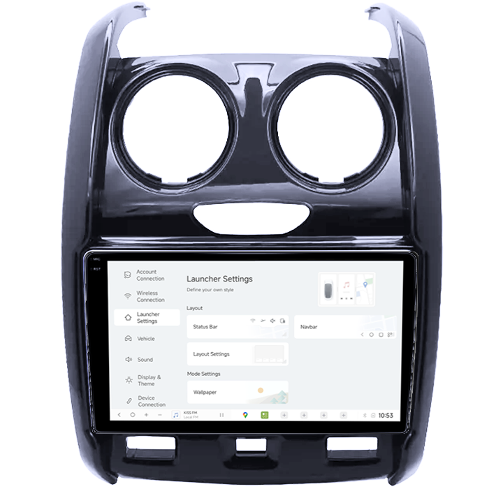 Navigatie dedicata Renault Duster 2015-2020 Lada Largus 2021 DUDU3, 4GB RAM 64GB ROM, Octacore, Platforma 8581, Android, Display QLED 9", DSP, Carplay&AndroidAuto [5]
