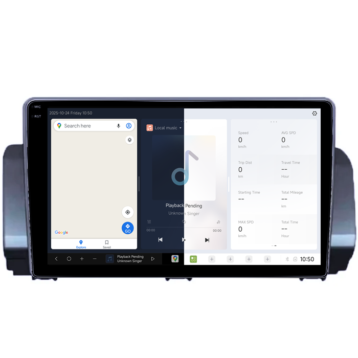 Navigatie dedicata Dacia Logan 3,Stepway dupa 2021 DUDU3, 4GB RAM 64GB ROM, Octacore, Platforma 8581, Android, Display QLED 10", DSP, Carplay&AndroidAuto [2]