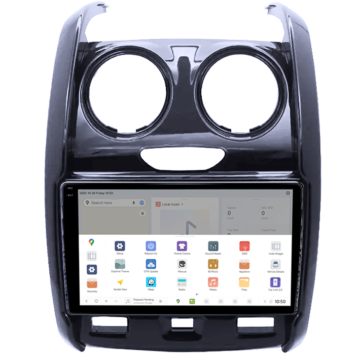 Navigatie dedicata Renault Duster 2015-2020 Lada Largus 2021 DUDU3, 4GB RAM 64GB ROM, Octacore, Platforma 8581, Android, Display QLED 9", DSP, Carplay&AndroidAuto [3]
