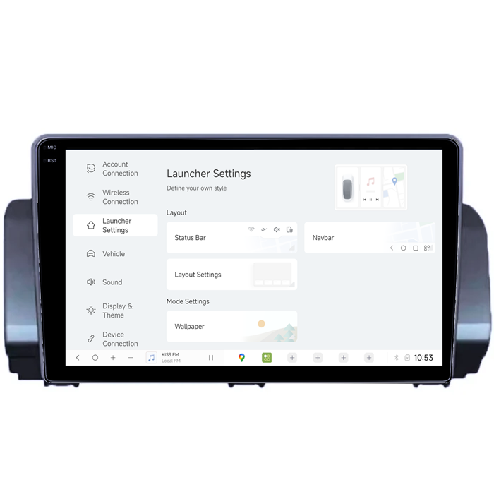 Navigatie dedicata Dacia Logan 3,Stepway dupa 2021 DUDU3, 4GB RAM 64GB ROM, Octacore, Platforma 8581, Android, Display QLED 10", DSP, Carplay&AndroidAuto [5]