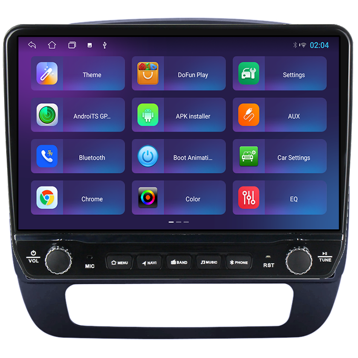 Navigatie dedicata Dacia Spring 2021 Tesla cu butoane rotative model 2024, 4GB RAM 64GB ROM, Procesor Quadcore, Android 14, Display QLED 10", DSP, Carplay&Android Auto [5]