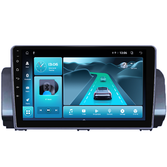 Navigatie dedicata Dacia Sandero&Jogger 2021, 8GB RAM 128GB ROM, Octacore, Platforma TS18, Android 13, Display QLED 9”, Suporta camera 360º, DSP, Carplay&Android Auto, SIM 4G, Ventilator Activ [4]