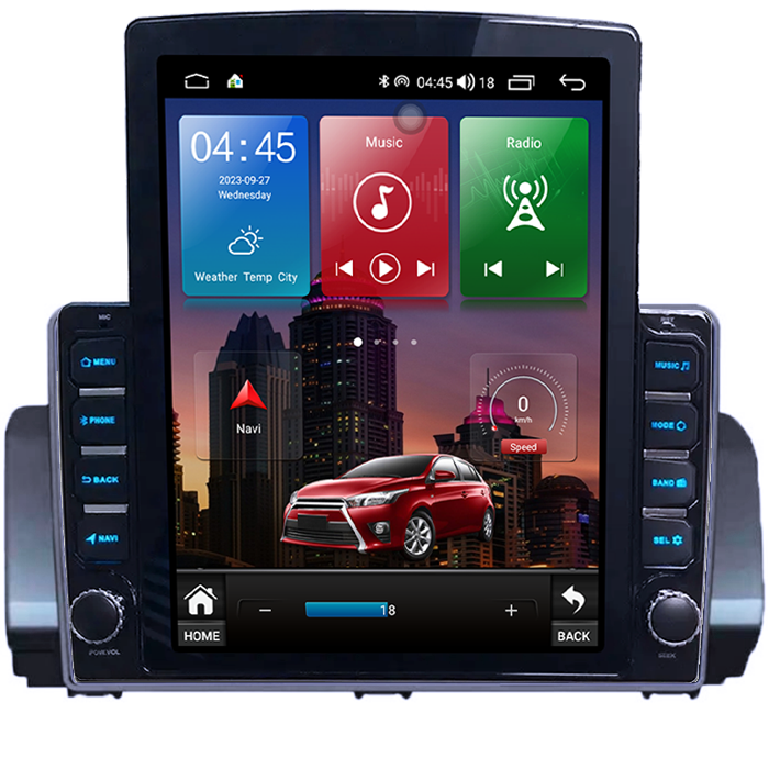 Navigatie dedicata Dacia Sandero&Jogger 2021, Tesla Style, 8+128 GB, ANDROID 13,Carplay&Android Auto, 10 inch, Internet, Aplicatii, Waze, Gps [4]