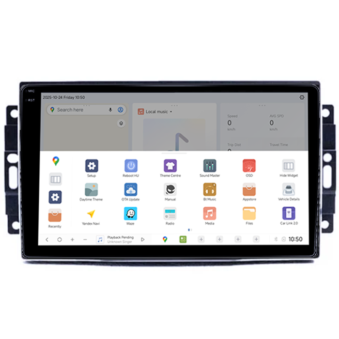 Navigatie dedicata Dodge Avenger/Challenger 3/Charger/Dakota/Duragno/Nitro DUDU3, 4GB RAM 64GB ROM, Octacore, Platforma 8581, Android, Display QLED 9", DSP, Carplay&AndroidAuto [3]
