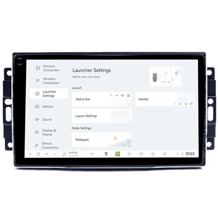 Navigatie dedicata Dodge Avenger/Challenger 3/Charger/Dakota/Duragno/Nitro DUDU3, 4GB RAM 64GB ROM, Octacore, Platforma 8581, Android, Display QLED 9", DSP, Carplay&AndroidAuto [5]