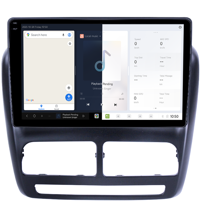 Navigatie dedicata Fiat Doblo 2015 DUDU3, 4GB RAM 64GB ROM, Octacore, Platforma 8581, Android, Display QLED 9", DSP, Carplay&AndroidAuto [2]
