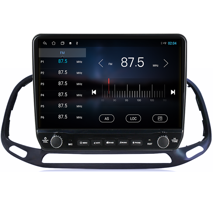 Navigatie dedicata Doblo 2015-2019 Tesla cu butoane rotative model 2024, 4GB RAM 64GB ROM, Procesor Quadcore, Android 14, Display QLED 10", DSP, Carplay&Android Auto [3]