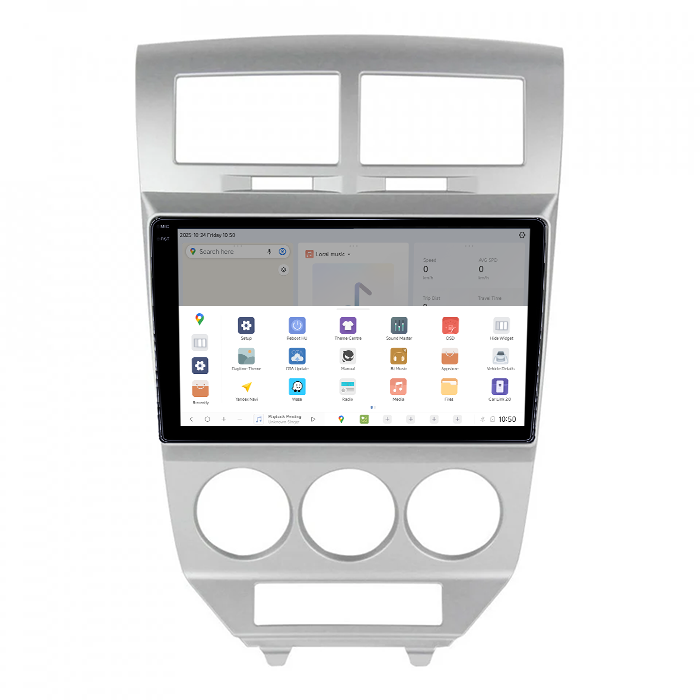 Navigatie dedicata Dodge Caliber 2007-2014 DUDU3, 4GB RAM 64GB ROM, Octacore, Platforma 8581, Android, Display QLED 10", DSP, Carplay&AndroidAuto [3]