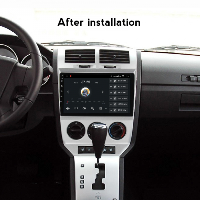 Navigatie dedicata Dodge Caliber 2007-2014, 4 GB RAM 32 ROM, Android 13, Display QLED, 10", DSP, Carplay, Android Auto, Internet, Youtube , Waze , Wi Fi , Usb , Bluetooth [5]