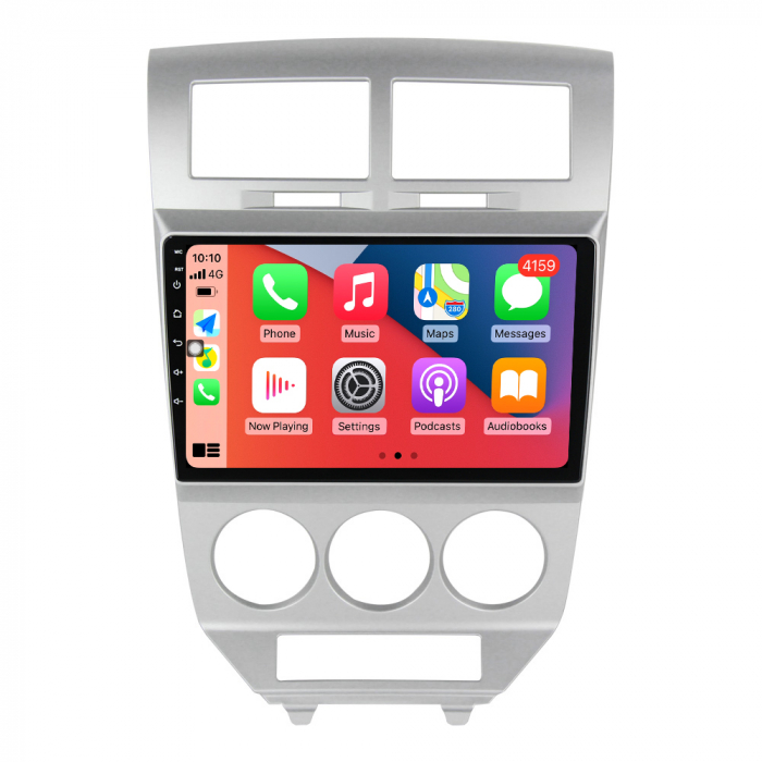 Navigatie dedicata Dodge Caliber 2007-2014, 4 GB RAM 32 ROM, Android 13, Display QLED, 10", DSP, Carplay, Android Auto, Internet, Youtube , Waze , Wi Fi , Usb , Bluetooth [4]
