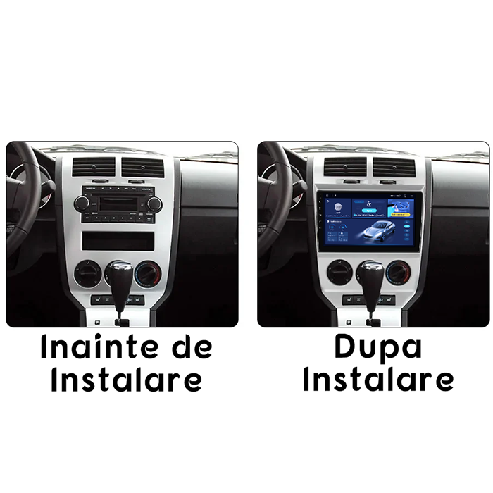 Navigatie dedicata Dodge Caliber 2007-2014, 4GB RAM 64GB ROM, Quadcore, Android 14, Display QLED 1K 10", DSP, Carplay&Android Auto, Suport camere AHD [5]