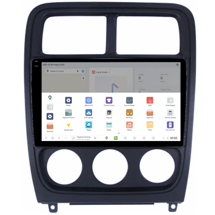 Navigatie dedicata Dodge Caliber 2009-2014 DUDU3, 4GB RAM 64GB ROM, Octacore, Platforma 8581, Android, Display QLED 10", DSP, Carplay&AndroidAuto [3]