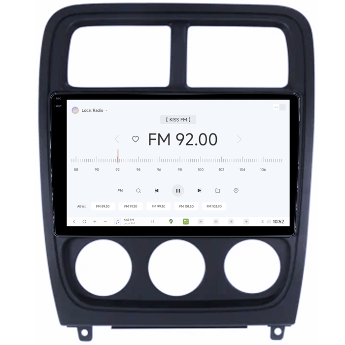 Navigatie dedicata Dodge Caliber 2009-2014 DUDU3, 4GB RAM 64GB ROM, Octacore, Platforma 8581, Android, Display QLED 10", DSP, Carplay&AndroidAuto [4]
