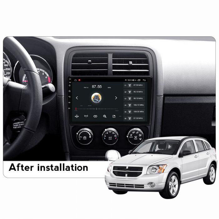 Navigatie dedicata Dodge Caliber 2009-2013, 4GB RAM 64GB ROM, Octacore, Android 13, Display QLED 9", DSP, Carplay, Android Auto, Internet, Youtube, Waze, WIFI, Bluetooth [6]