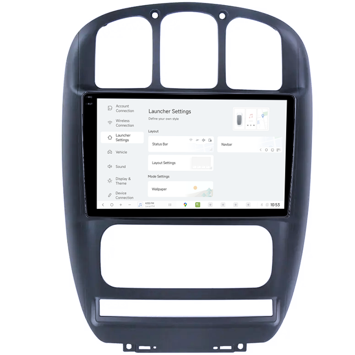 Navigatie dedicata Dodge Caravan 2000-2007 DUDU3, 4GB RAM 64GB ROM, Octacore, Platforma 8581, Android, Display QLED 9", DSP, Carplay&AndroidAuto [5]
