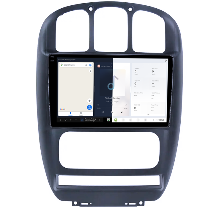 Navigatie dedicata Dodge Caravan 2000-2007 DUDU3, 4GB RAM 64GB ROM, Octacore, Platforma 8581, Android, Display QLED 9", DSP, Carplay&AndroidAuto [2]
