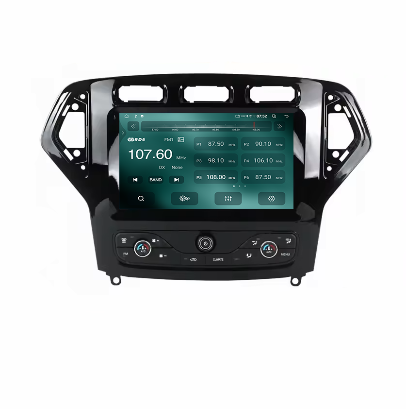 Navigatie dedicata Ford Mondeo 2007-2010 Butoane Sus, 8GB RAM 128GB ROM, Octacore, Platforma TS18, Android, Display QLED 9", Suporta camera 360", DSP, Carplay&AndroidAuto [2]