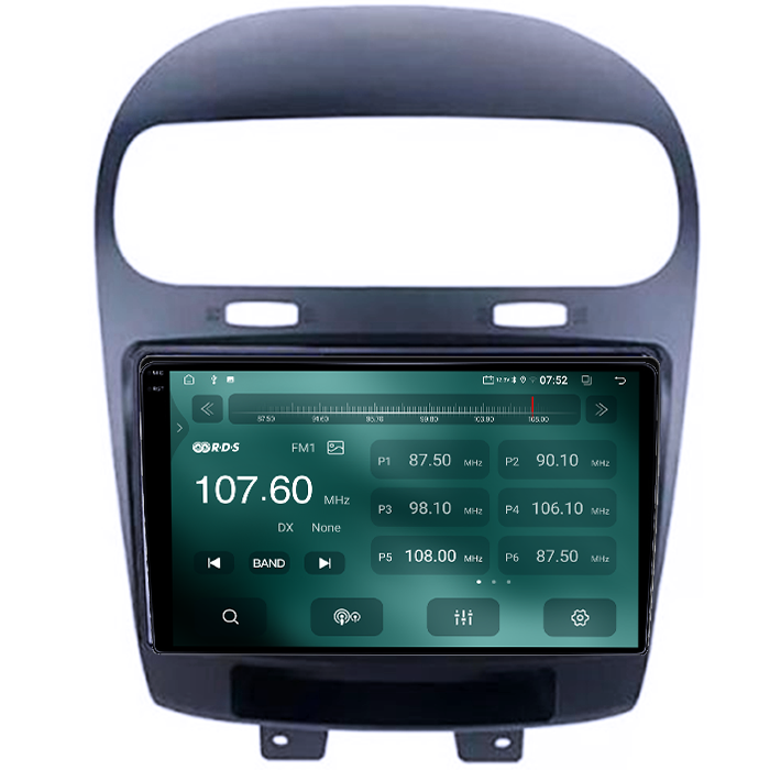 Navigatie dedicata Fiat Freemont 2011-2021, 12GB RAM 256GB ROM, Android, Rezolutie 2K, Display QLED, 9", DSP, Carplay, Android Auto, Internet, Youtube, Waze, Wi Fi, USB [3]
