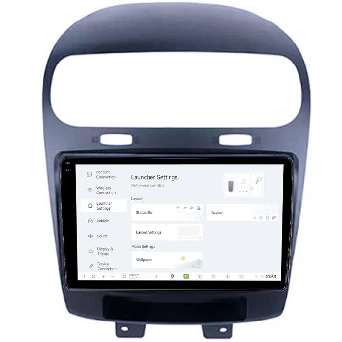Navigatie dedicata Fiat Freemont 2011-2021 DUDU3, 4GB RAM 64GB ROM, Octacore, Platforma 8581, Android, Display QLED 9", DSP, Carplay&AndroidAuto [5]