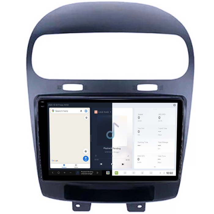 Navigatie dedicata Fiat Freemont 2011-2021 DUDU3, 4GB RAM 64GB ROM, Octacore, Platforma 8581, Android, Display QLED 9", DSP, Carplay&AndroidAuto [2]