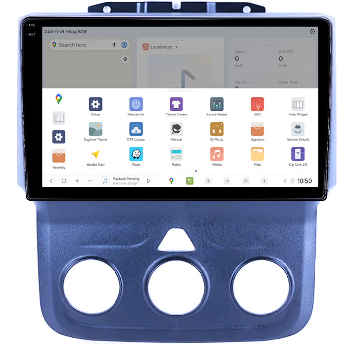 Navigatie dedicata Dodge Ram 2018 DUDU3, 4GB RAM 64GB ROM, Octacore, Platforma 8581, Android, Display QLED 9", DSP, Carplay&AndroidAuto [3]