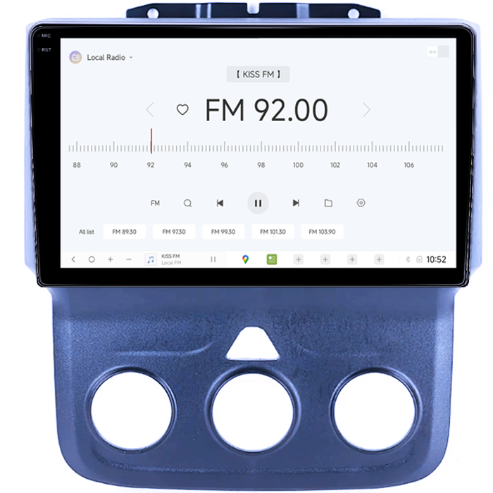 Navigatie dedicata Dodge Ram 2018 DUDU3, 4GB RAM 64GB ROM, Octacore, Platforma 8581, Android, Display QLED 9", DSP, Carplay&AndroidAuto [4]