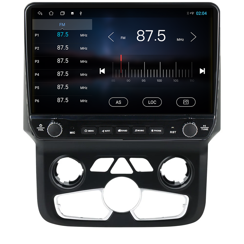 Navigatie dedicata Dodge Ram 2013-2019 Clima Tesla Cu Butoane Rotative Model 2024, 4GB RAM 64GB ROM, Procesor Quadcore, Android 14, Display QLED 10", DSP, Carplay&AndroidAuto [4]