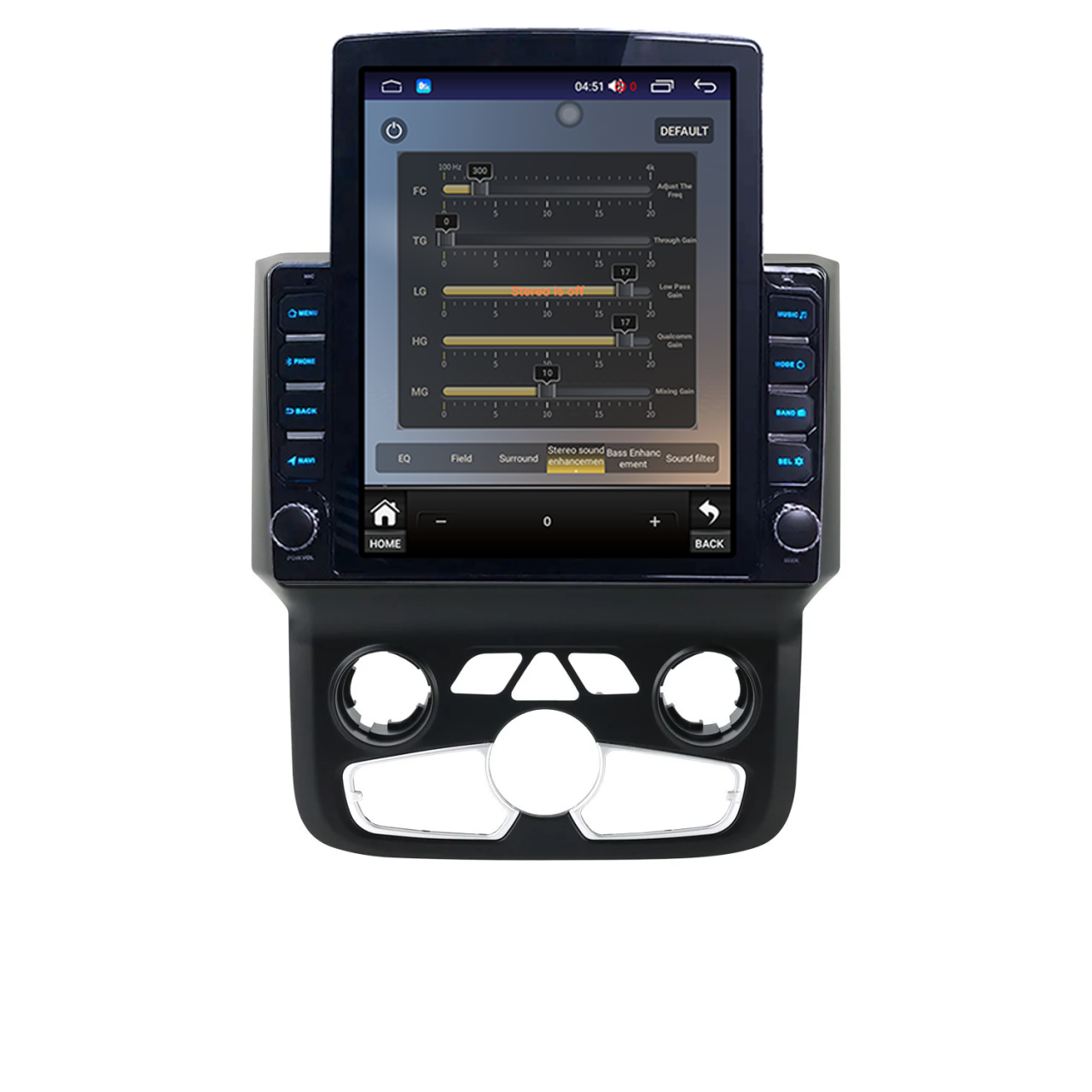 Navigatie dedicata Dodge Ram 2013-2019 Clima Tesla Style, 4GB RAM 64GB ROM, Procesor Quadcore, Android 14, Display QLED 9.7", DSP, Carplay&Android Auto [4]