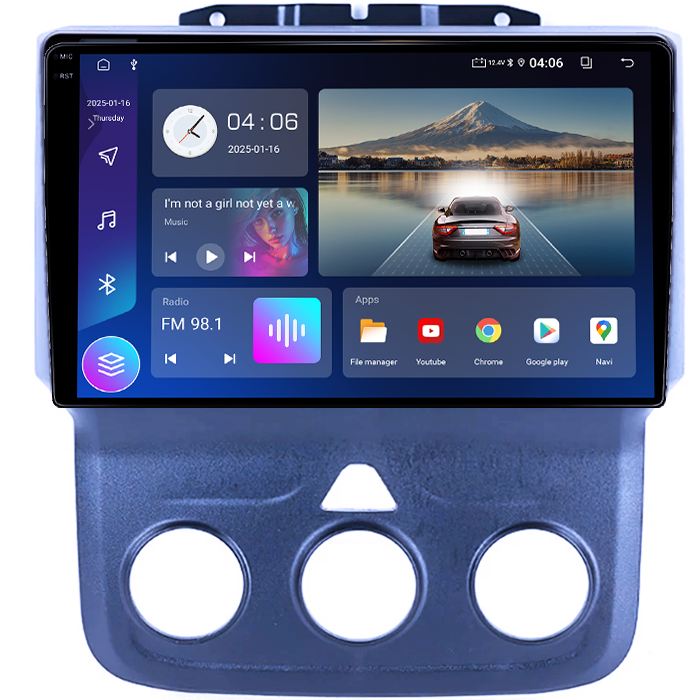 Navigatie dedicata Dodge RAM 2018, 4GB RAM 64GB ROM, Quadcore, Android 14, Display QLED 1K 10", DSP, Carplay&Android Auto, Suport camere AHD [2]
