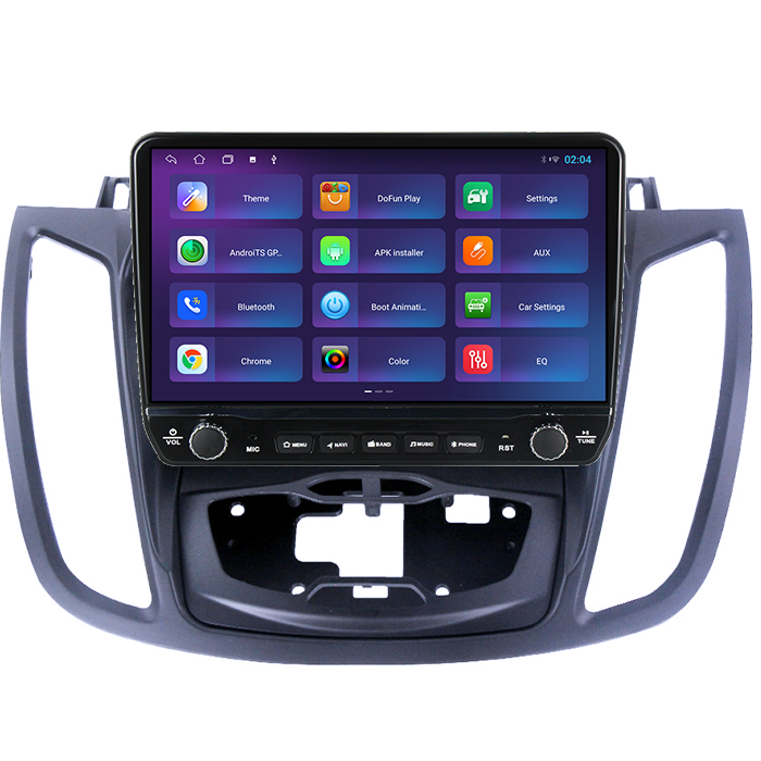 Navigatie dedicata Ford Kuga 2 Escape 3 2012-2019 Tesla cu butoane rotative model 2024, 4GB RAM 64GB ROM, Procesor Quadcore, Android 14, Display QLED 10", DSP, Carplay&Android Auto [5]
