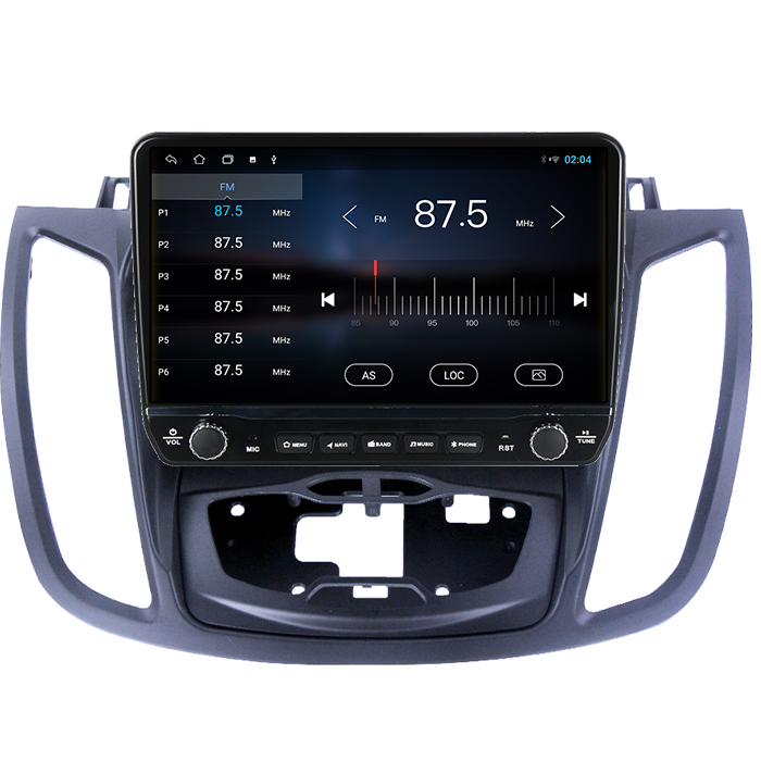 Navigatie dedicata Ford Kuga 2 Escape 3 2012-2019 Tesla cu butoane rotative model 2024, 4GB RAM 64GB ROM, Procesor Quadcore, Android 14, Display QLED 10", DSP, Carplay&Android Auto [3]