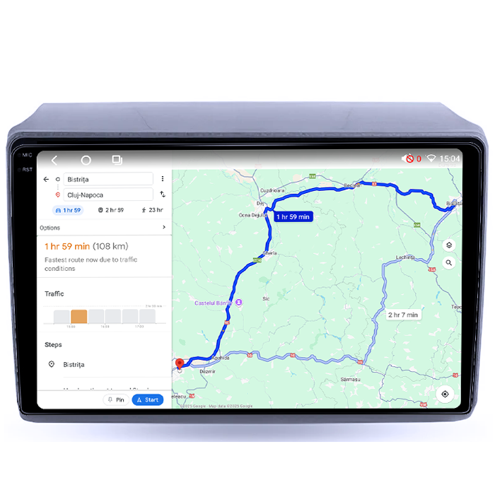 Navigatie dedicata Ducato 2020, 4GB RAM 64GB ROM, Octacore, Android 14, Display QLED 1K 9", Carplay&Android Auto, SIM 4G, Ventilator Activ [5]