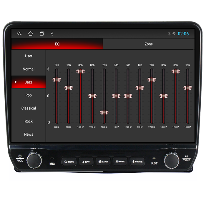 Navigatie dedicata Fiat 500L 2012-2017 Tesla cu butoane rotative model 2024, 4GB RAM 64GB ROM, Procesor Quadcore, Android 14, Display QLED 10", DSP, Carplay&Android Auto [2]