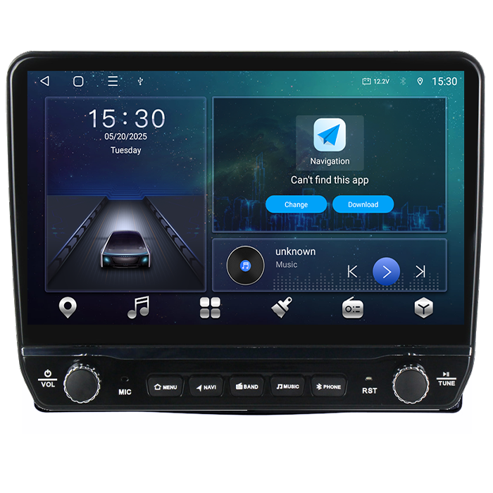 Navigatie dedicata Fiat 500L 2012-2017 Tesla cu butoane rotative model 2024, 4GB RAM 64GB ROM, Procesor Quadcore, Android 14, Display QLED 10", DSP, Carplay&Android Auto [7]