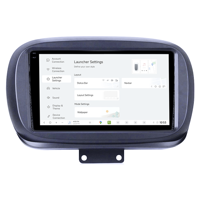 Navigatie dedicata Fiat 500X 2014-2019 DUDU3, 4GB RAM 64GB ROM, Octacore, Platforma 8581, Android, Display QLED 9", DSP, Carplay&AndroidAuto [5]