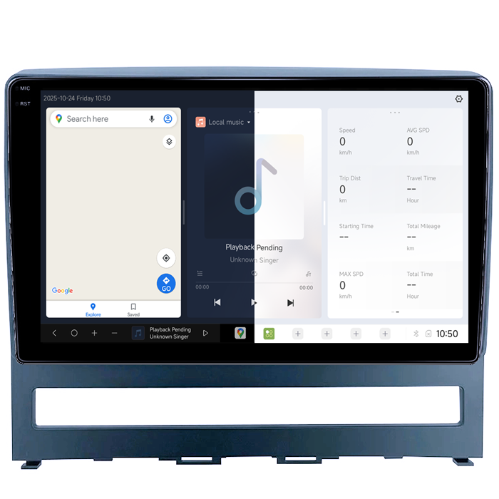 Navigatie dedicata Fiat Perla 9 2009 Idea 2011-2014 DUDU3, 4GB RAM 64GB ROM, Octacore, Platforma 8581, Android, Display QLED 9", DSP, Carplay&AndroidAuto [2]