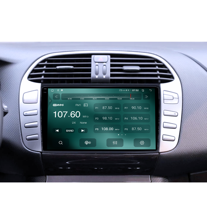 Navigatie dedicata Fiat Bravo 2008-2015, 4GB RAM 64GB ROM, Quadcore, Android 14, Display QLED 1K 9", DSP, Carplay&Android Auto, Suport camere AHD [3]