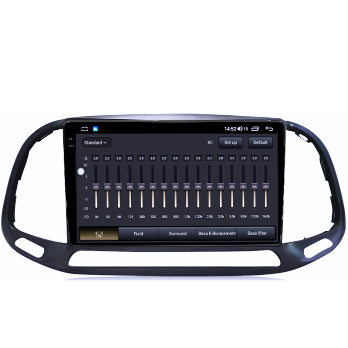 Navigatie dedicata Fiat Doblo 2015-2019, 8GB RAM 128GB ROM, Octacore, Platforma TS18, Android 14, Display QLED 9", Suporta camera 360", DSP, Carplay&Andr [4]