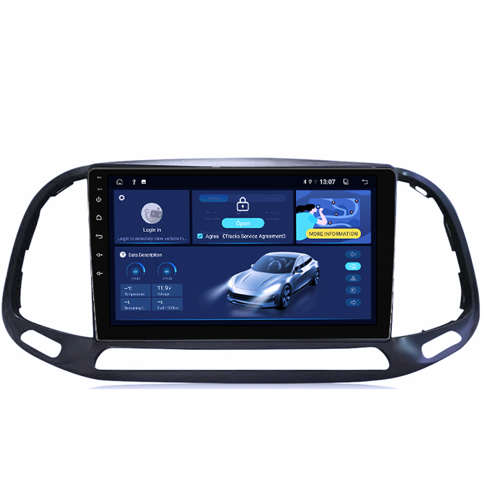 Navigatie dedicata Fiat Doblo 2015-2019, 8GB RAM 128GB ROM, Octacore, Platforma TS18, Android 13, Display QLED 9”, Suporta camera 360º, DSP, Carplay&Android Auto, SIM 4G, Ventilator Activ [2]
