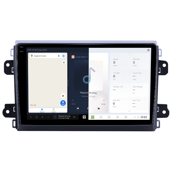 Navigatie dedicata Fiat Ducato 2022+ DUDU3, 4GB RAM 64GB ROM, Octacore, Platforma 8581, Android, Display QLED 9", DSP, Carplay&AndroidAuto [2]